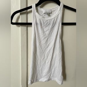 Topshop ribbed racerback tank